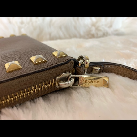 Michael Kors Studded Wristlet - Picture 4 of 8